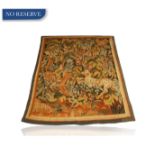 A 17TH CENTURY FLEMISH WALL TAPESTRY