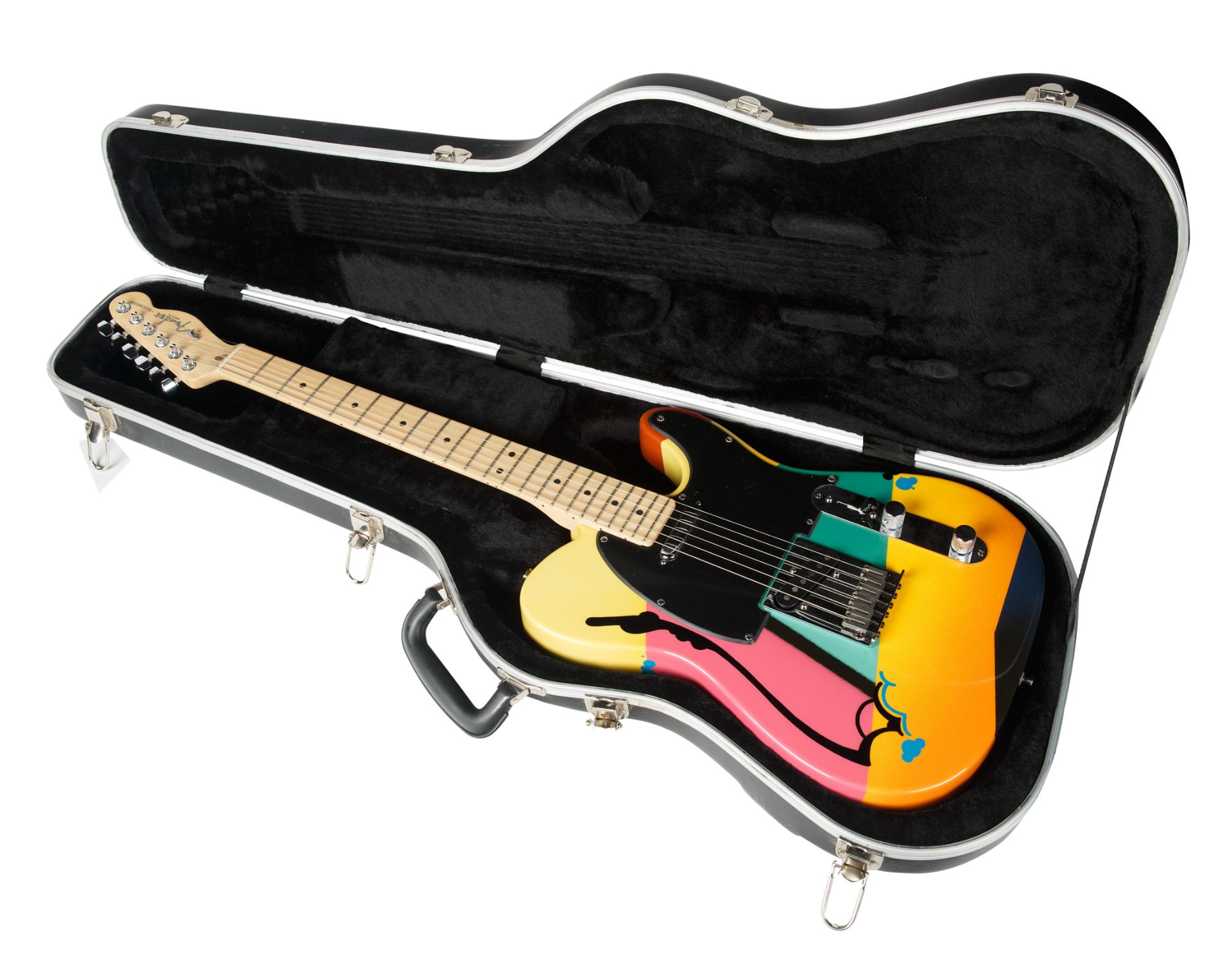 A HAND-PAINTED FENDER TELECASTER BY CRASH [JOHN MATOS] (AMERICAN B. 1961), 2011 - Image 5 of 7