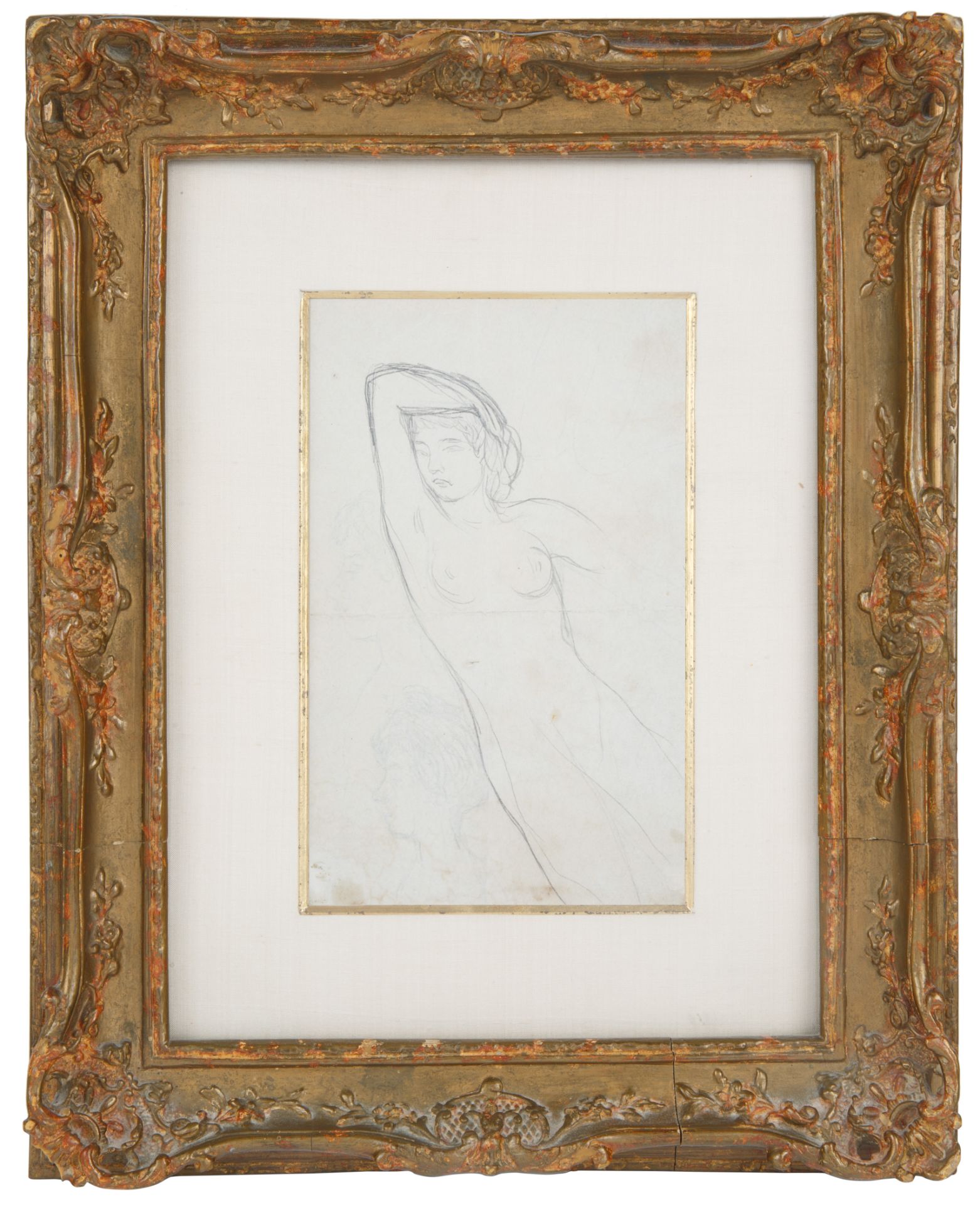 A DOUBLE-SIDED NUDE BY PIERRE BONNARD (FRENCH 1867-1947) - Image 3 of 6