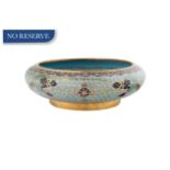 2ND QUARTER OF THE 20TH CENTURY CHINESE CLOISONNE ENAMEL DRAGON BOWL