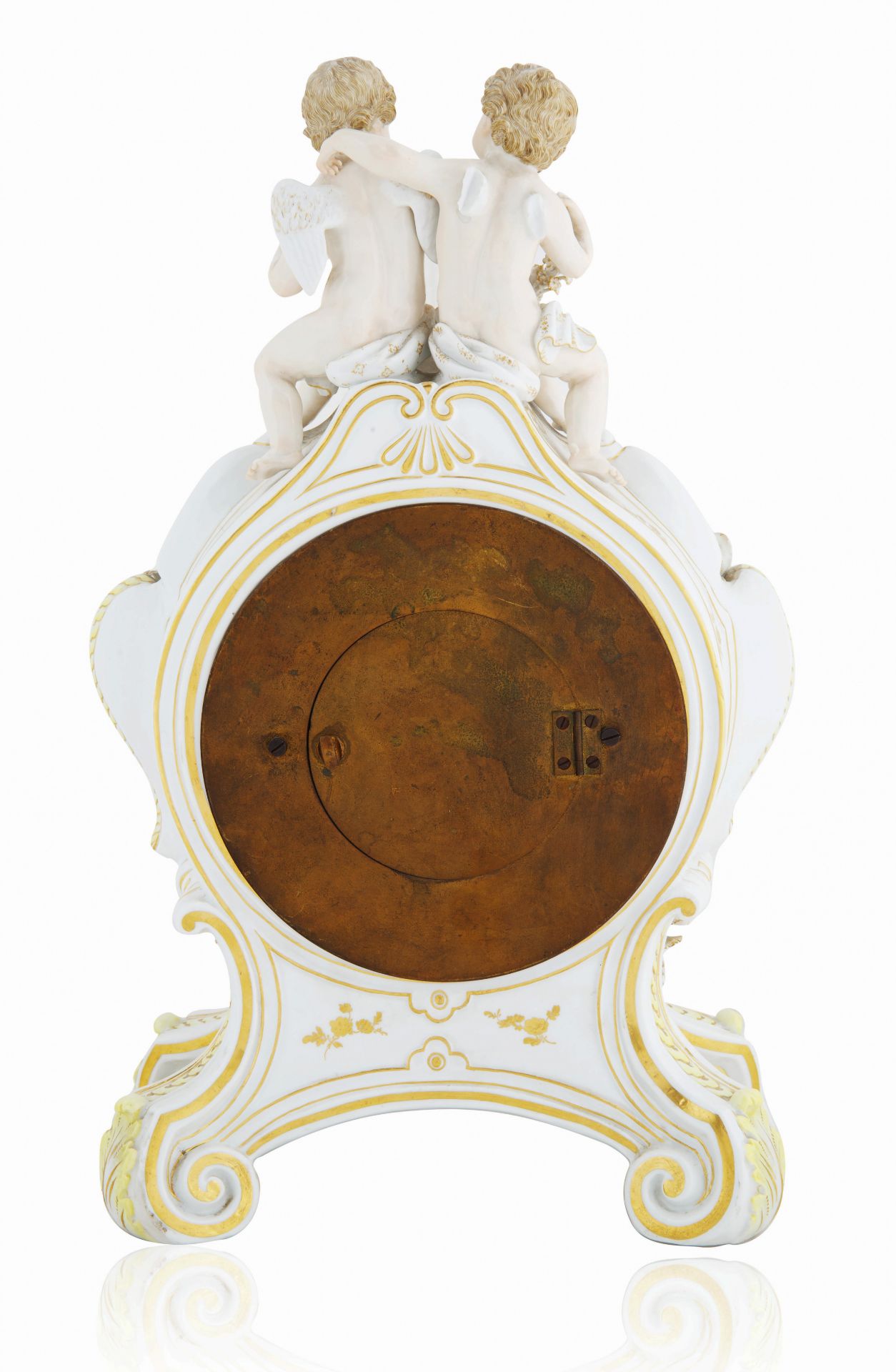 MEISSEN PORCELAIN CLOCK, RETAILED BY TIFFANY & CO - Bild 2 aus 6