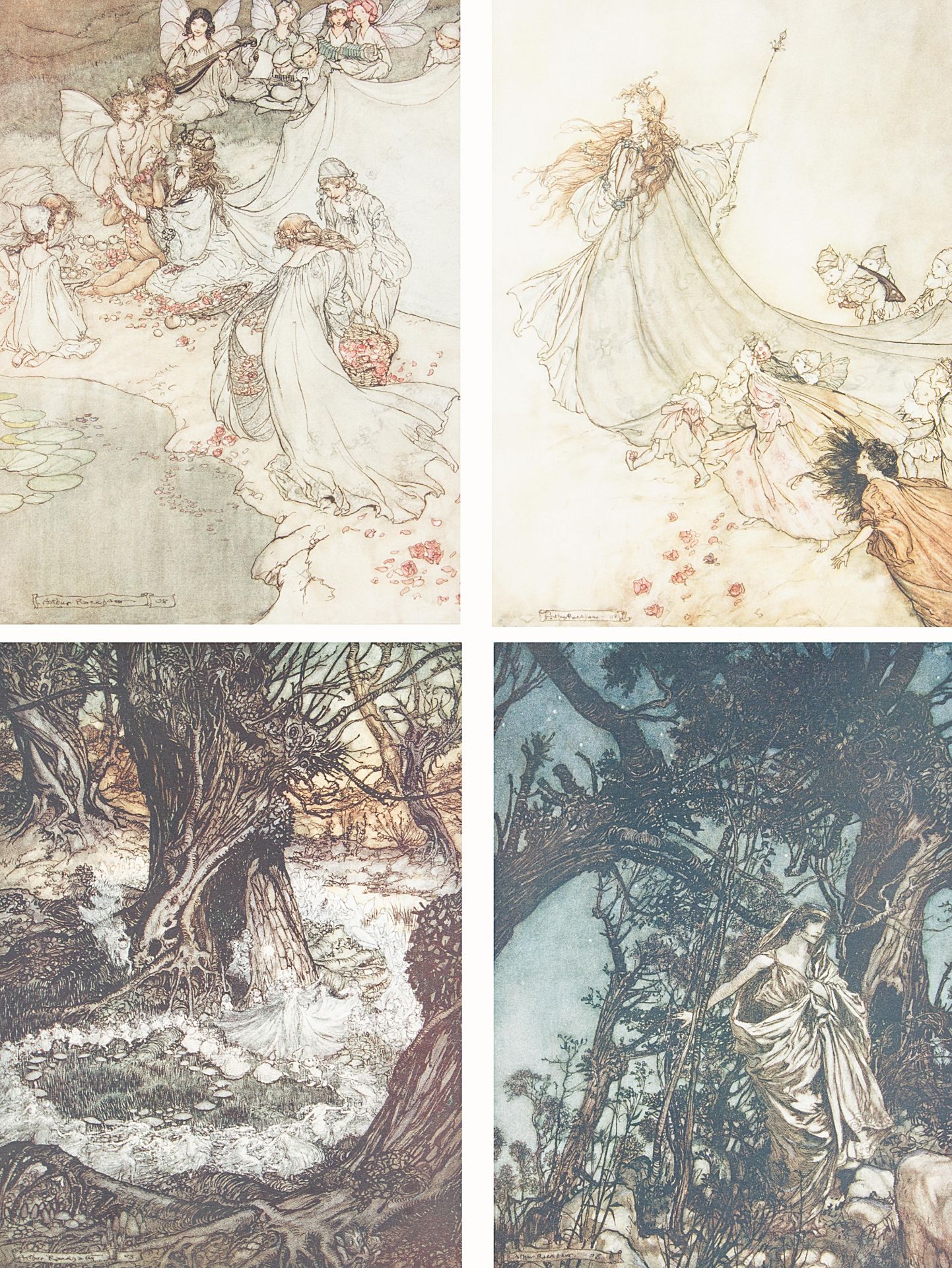 1908 MIDSUMMER NIGHT'S DREAM, A. RACKHAM