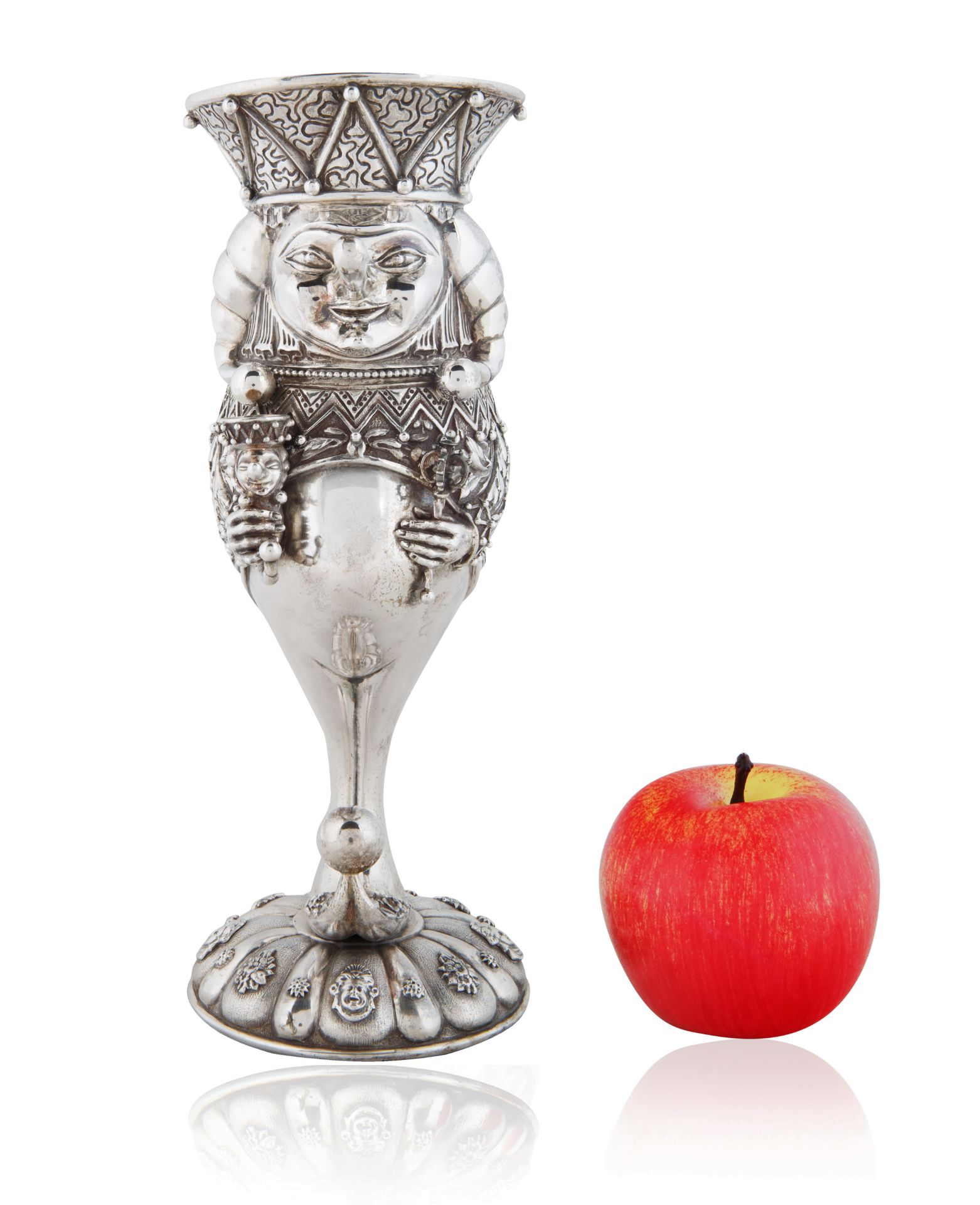 SILVER GOBLET BY MIKHAIL CHEMIAKIN (RUSSIAN B. 1943) - Image 6 of 6