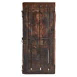 ARMENIAN PAINTED WOODEN DOOR