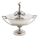 A JOHAN VIKTOR AARNE RUSSIAN SILVER SPIRIT LAMP