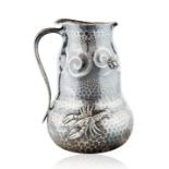 TIFFANY & CO. 1880S 'JAPANESQUE' SILVER PITCHER