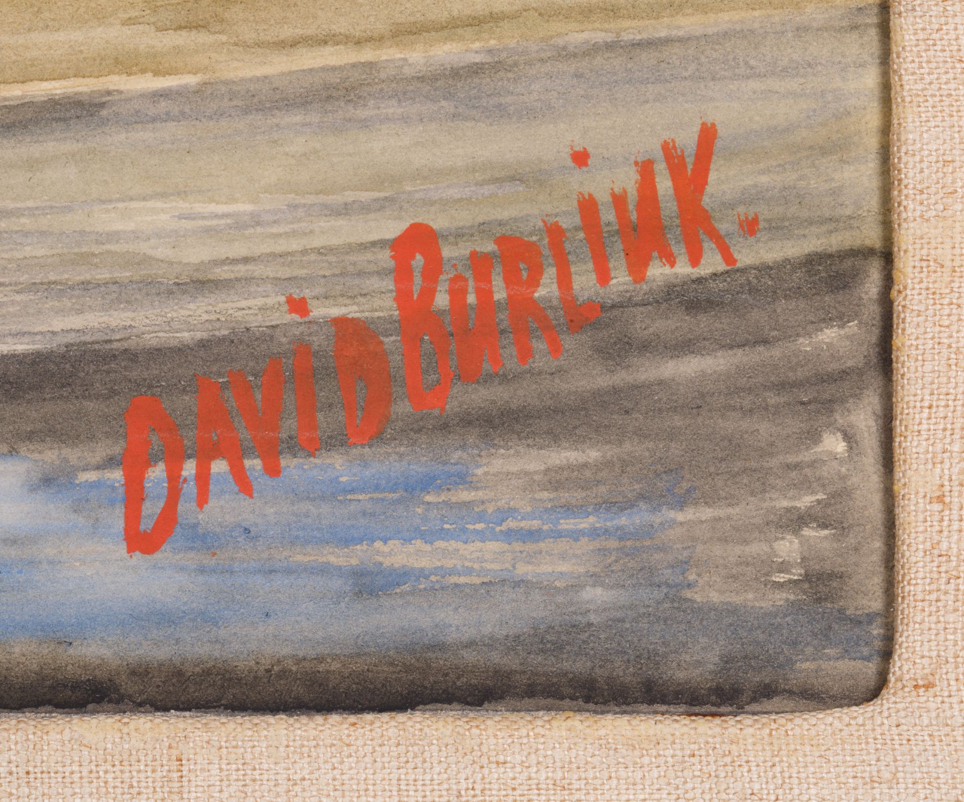 DAVID BURLIUK (RUSSIAN 1882-1967) - Bild 3 aus 5