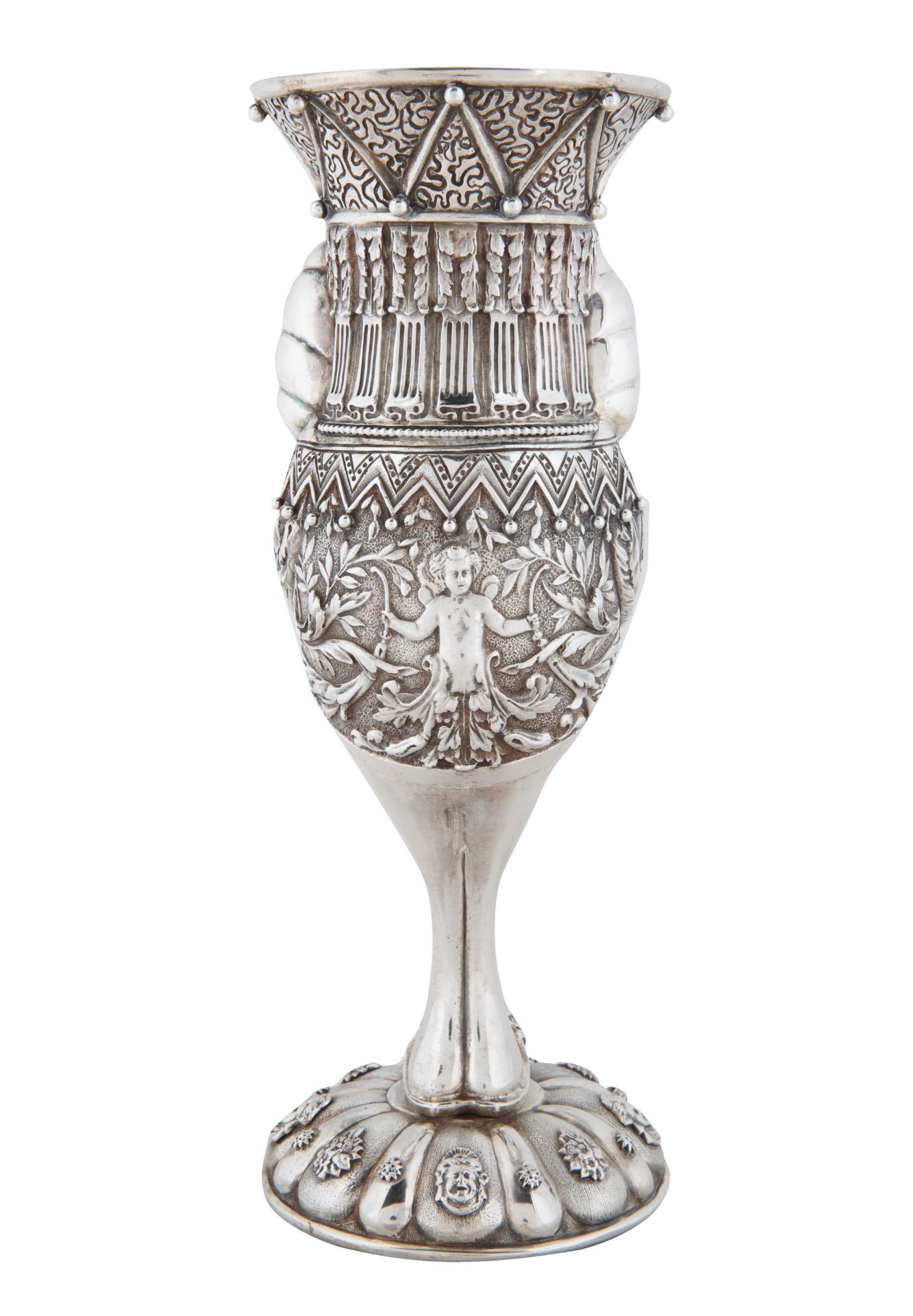 SILVER GOBLET BY MIKHAIL CHEMIAKIN (RUSSIAN B. 1943) - Image 3 of 6
