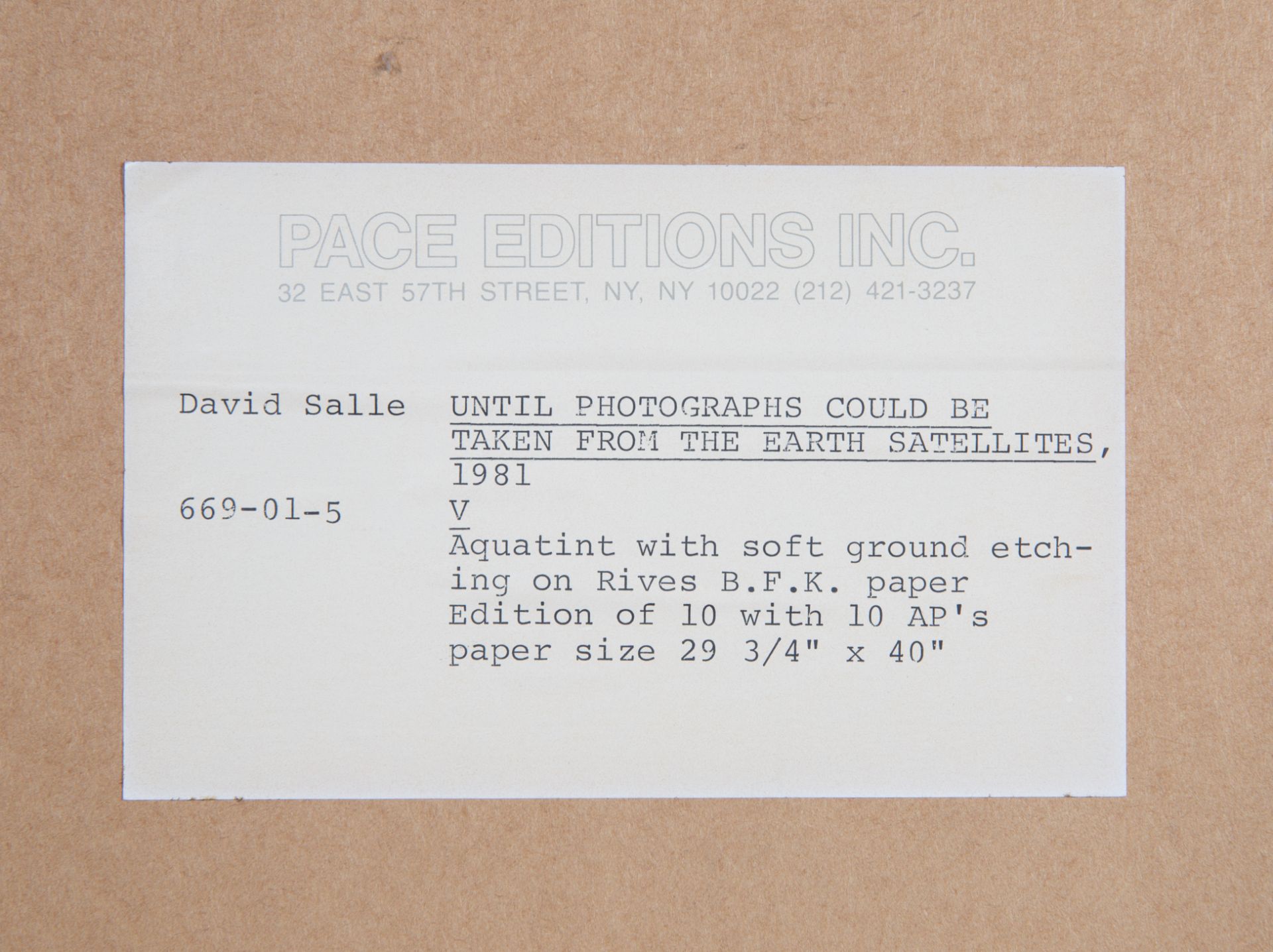 DAVID SALLE (AMERICAN B. 1952) - Bild 3 aus 5