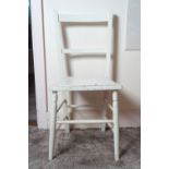 EDWARDIAN PAINTED CHAIR