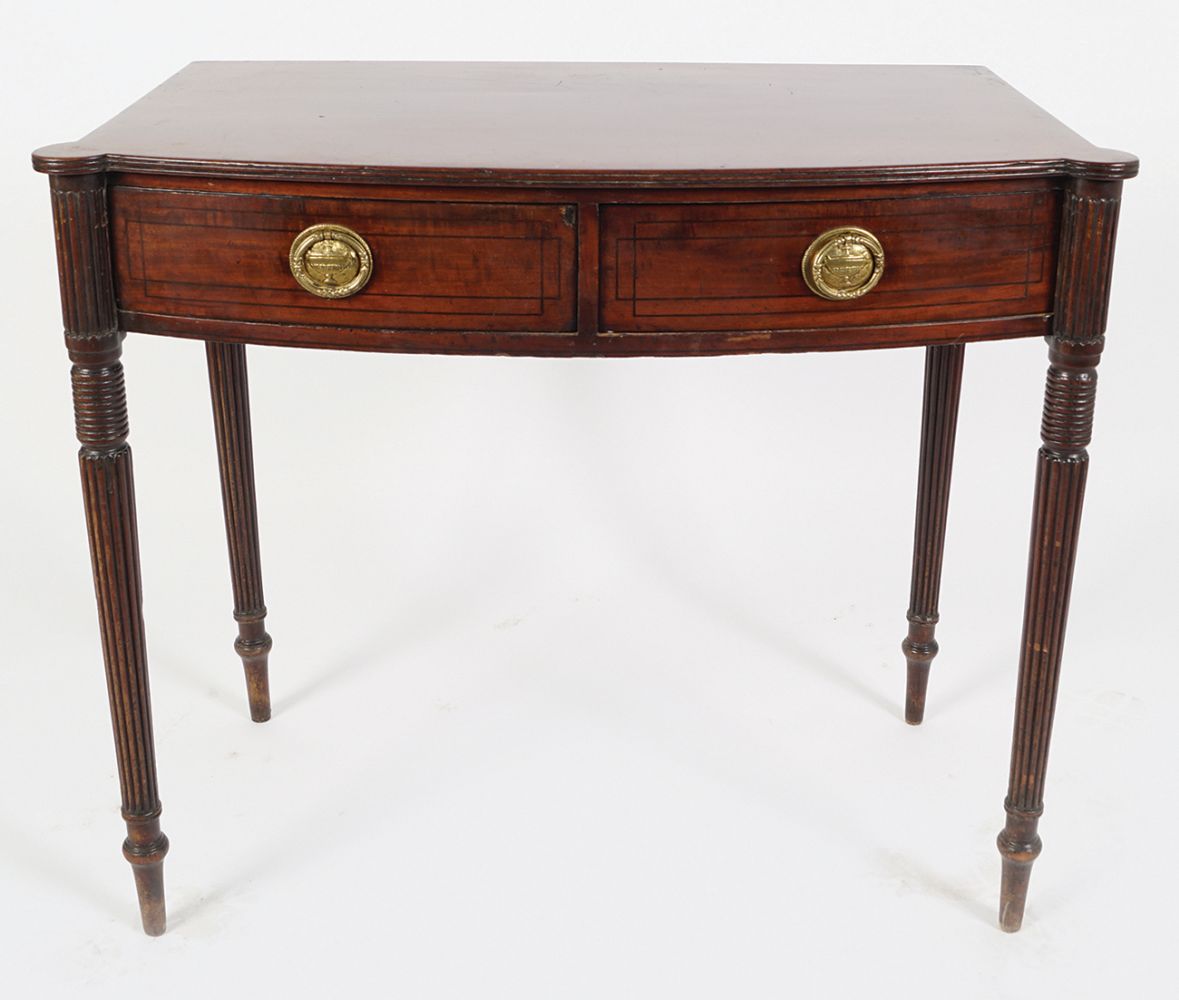 REGENCY PERIOD MAHOGANY SIDE TABLE