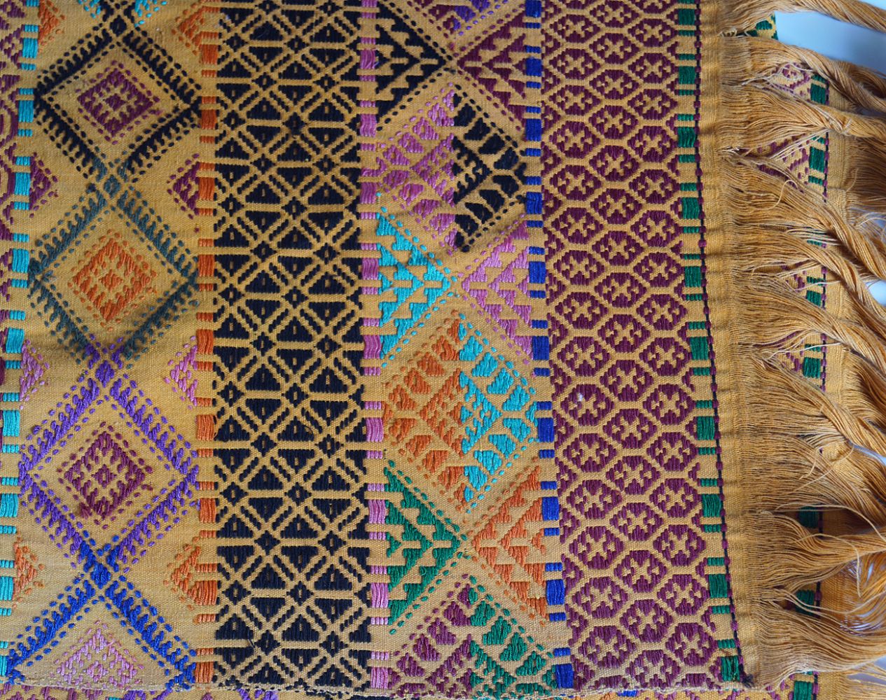 BHUTANESE EMBROIDERED WALL HANGING - Image 2 of 2