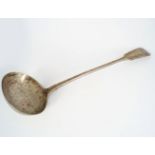 SILVERPLATED SOUP LADLE