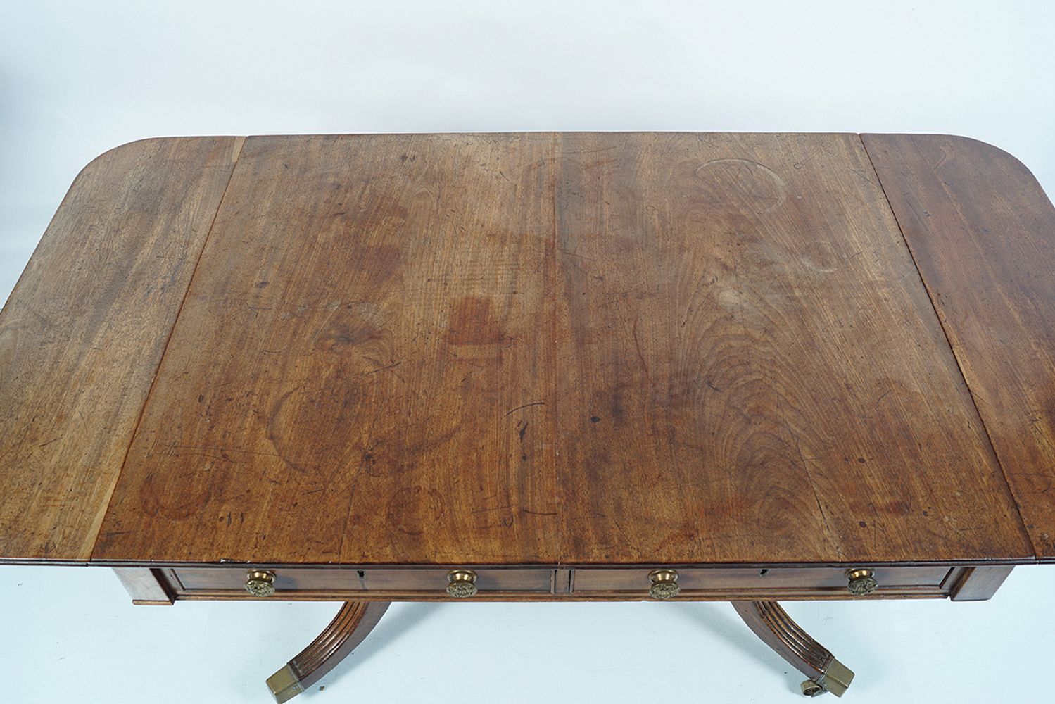 REGENCY MAHOGANY COFFEE TABLE - Image 3 of 3