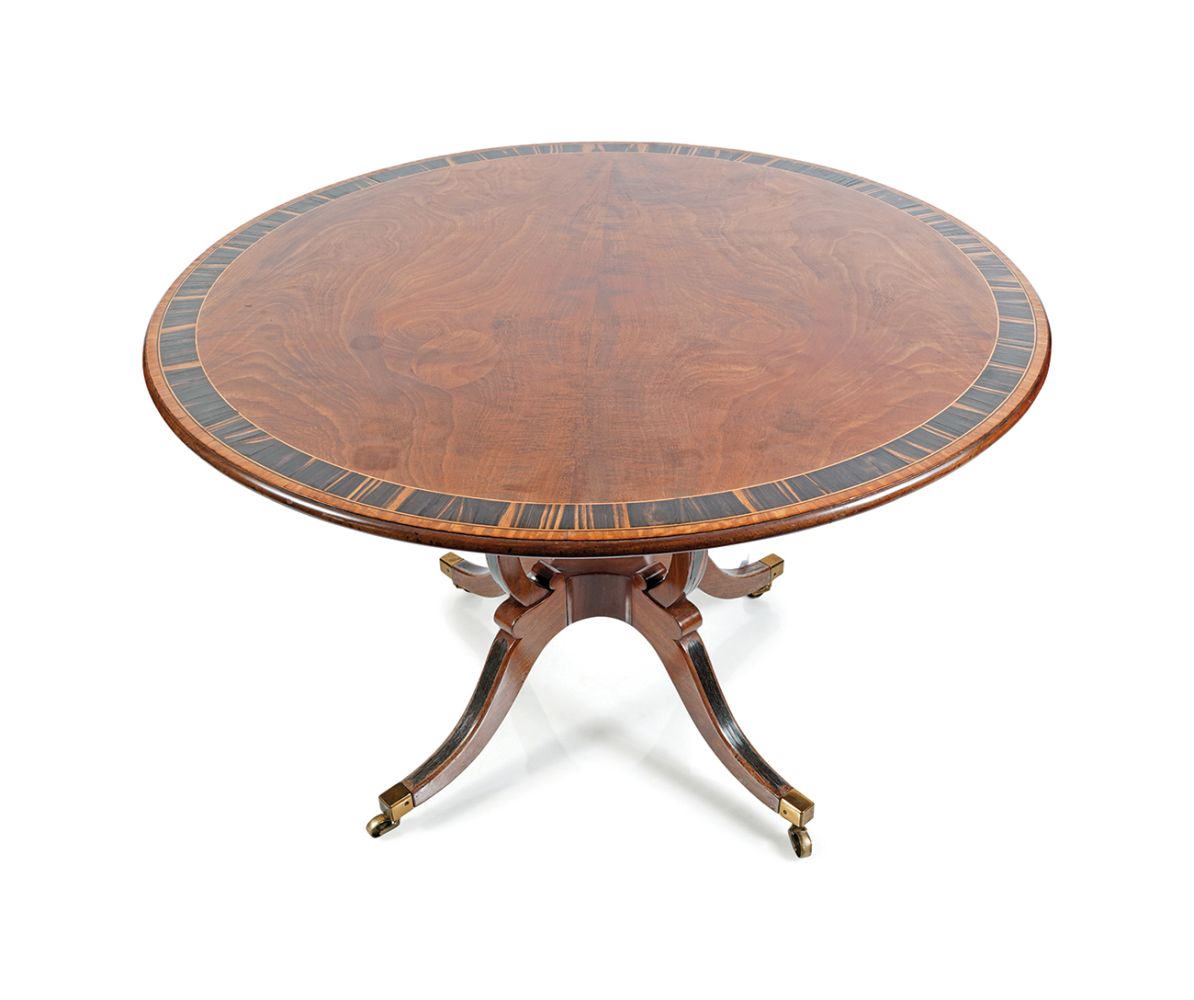 REGENCY PERIOD MAHOGANY CENTRE TABLE - Image 3 of 3