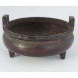 CHINESE QING BRONZE CENSOR