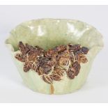 19TH-CENTURY ART POTTERY BOWL