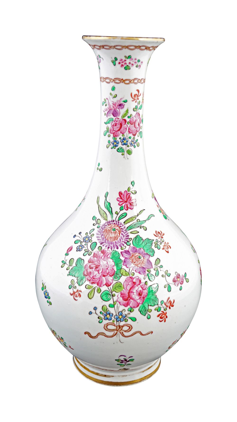 19TH-CENTURY SAMSON PORCELAIN VASE