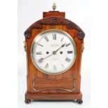 EARLY 19TH-CENTURY ROSEWOOD CASED BRACKET CLOCK