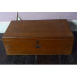 19TH-CENTURY TEAK TRUNK