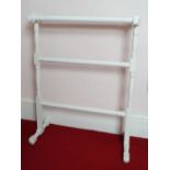 VICTORIAN PAINTED TOWEL RAIL