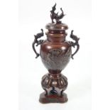 19TH-CENTURY JAPANESE BRONZE CENSER