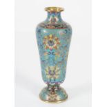 NINETEENTH-CENTURY CHINESE CLOISONNE VASE