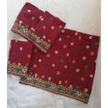 4 VINTAGE RAJASTHANI EMBROIDERED PIECES