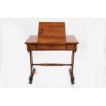 REGENCY ROSEWOOD READING TABLE