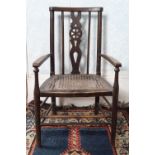 CHILDS PROVINCIAL OAK CHAIR