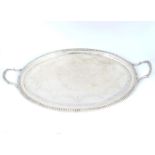 LARGE SILVER TRAY