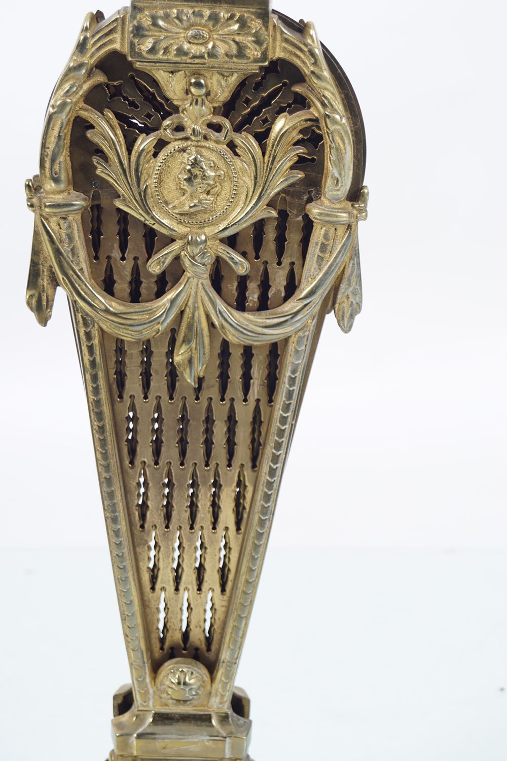 EDWARDIAN BRASS FAN FIRE SCREEN - Image 2 of 3