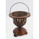 19TH-CENTURY MAHOGANY JARDINIÈRE