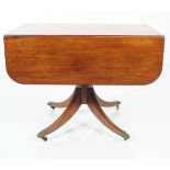 REGENCY PERIOD MAHOGANY PEMBROKE TABLE