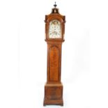 GEORGE III MAHOGANY LONG CASE CLOCK