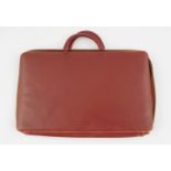 LADY'S LEATHER VINTAGE DOCUMENT CASE