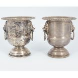 PAIR OF SHEFFIELD Silver PLATED SALTS