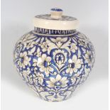 DELHI POTTERY JAR AND COVER