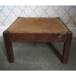 GEORGE III OAK PET STOOL