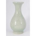 CHINESE QING CELADON VASE