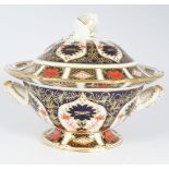 ROYAL CROWN DERBY BOWL AND COVER
