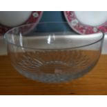 DUISKE CRYSTAL BOWL