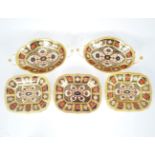 GROUP OF 5 ROYAL CROWN DERBY DISHES