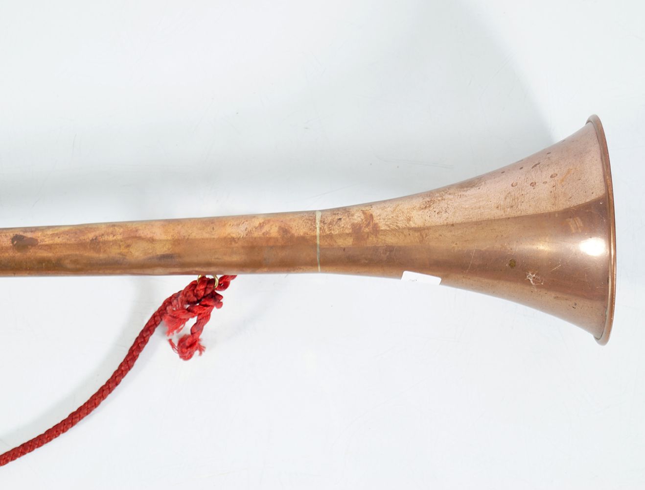 19TH-CENTURY COPPER HUNTING HORN - Image 2 of 2