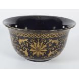 CHINESE MIRROR BLACK BOWL