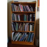 PINE OPEN BOOKSHELF