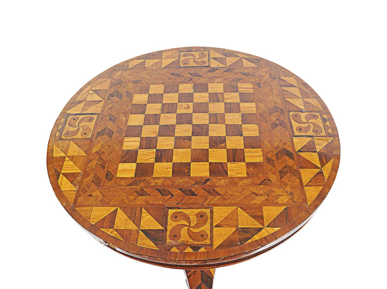 19TH-CENTURY WALNUT CENTRE TABLE - Image 2 of 3