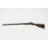 PERCUSSION DOUBLE BARREL RIFLE