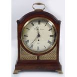 EARLY 19TH-CENTURY MAHOGANY CASED BRACKET CLOCK