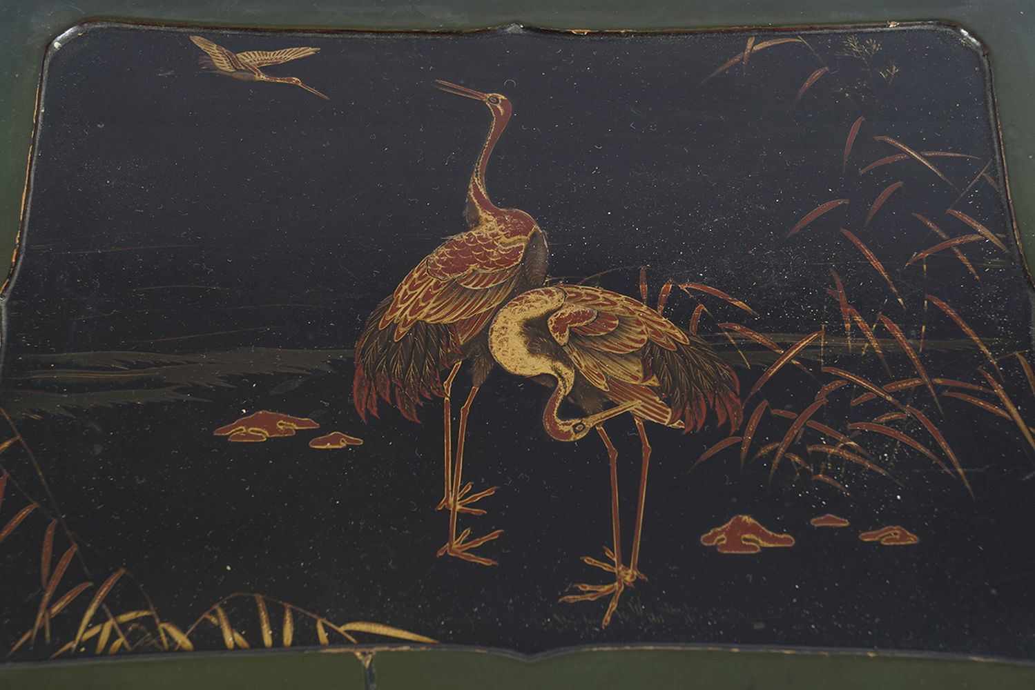 PAIR OF 19TH-CENTURY JAPANESE LACQUERED BOXES - Image 3 of 4